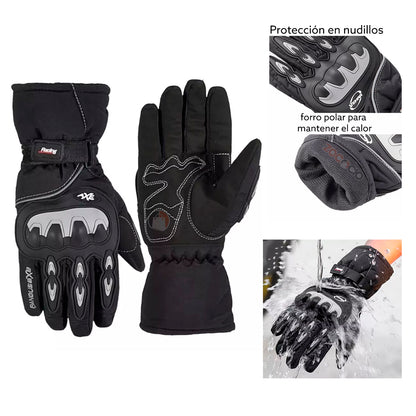 Guantes Impermeables para Invierno y Motocicleta – Protección Térmica