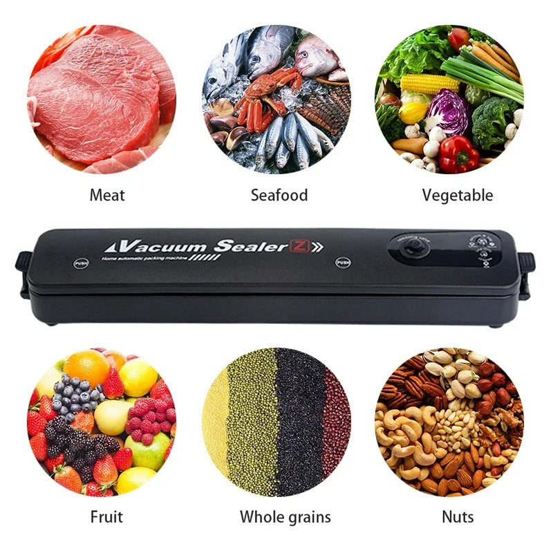 Selladora al Vacío FreshLock™ – Conserva tus Alimentos por Más Tiempo