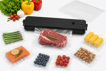 Selladora al Vacío FreshLock™ – Conserva tus Alimentos por Más Tiempo